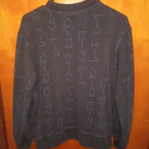 ADIDDAS X PHARRELL WILLIAMS Size XL Crew Neck Sweatshirt w Pockets Black - Picture 5 of 6
